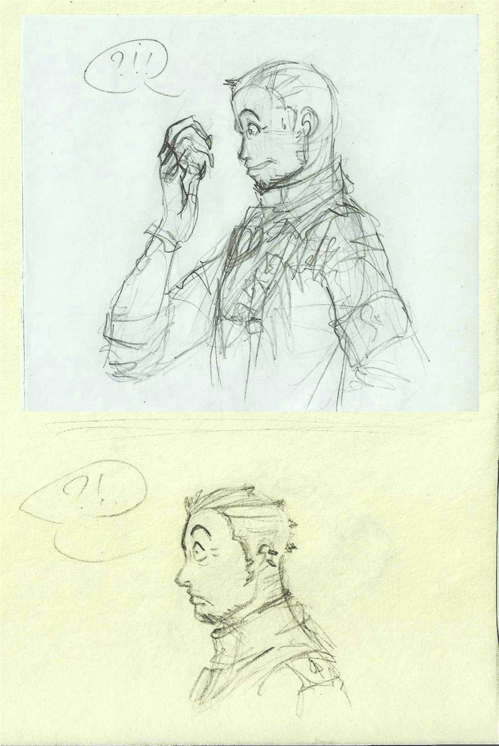 Datz Are'bal Iguana tf rough sketches by Samarline