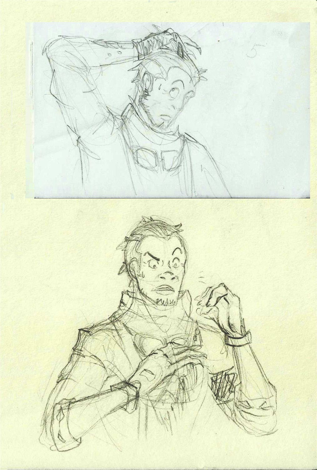 Datz Are'bal Iguana tf rough sketches by Samarline