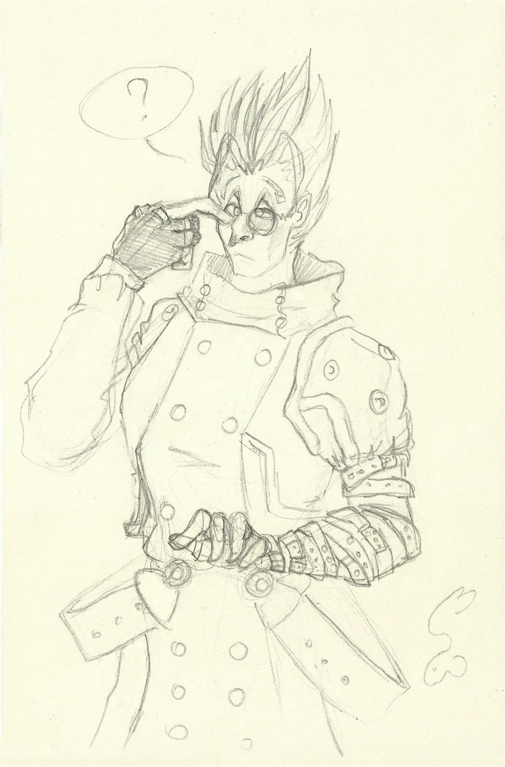Vash The Stampede Greater Roadrunner by Samarline