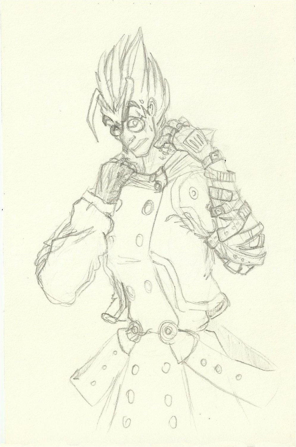 Vash The Stampede Greater Roadrunner by Samarline