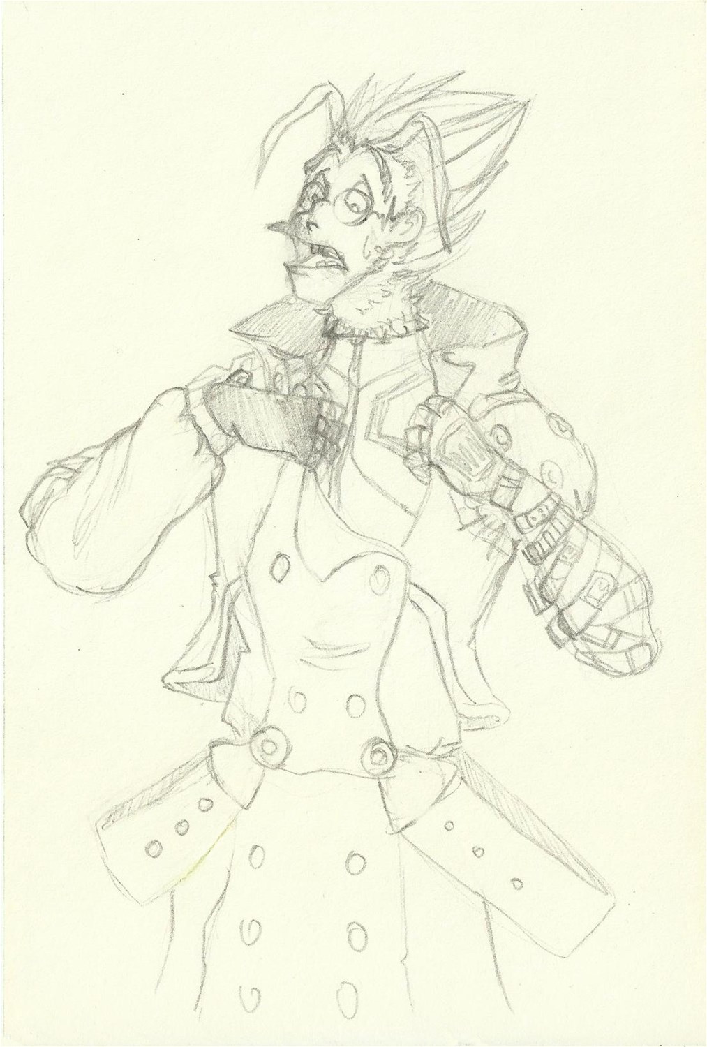 Vash The Stampede Greater Roadrunner by Samarline