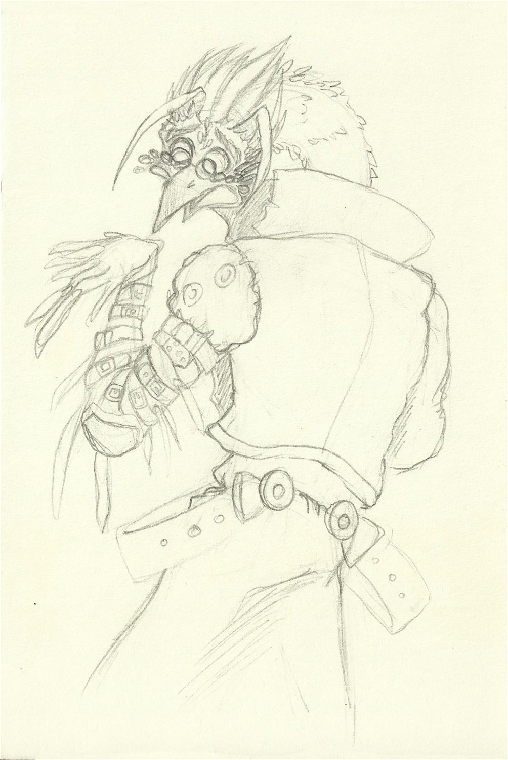 Vash The Stampede Greater Roadrunner by Samarline