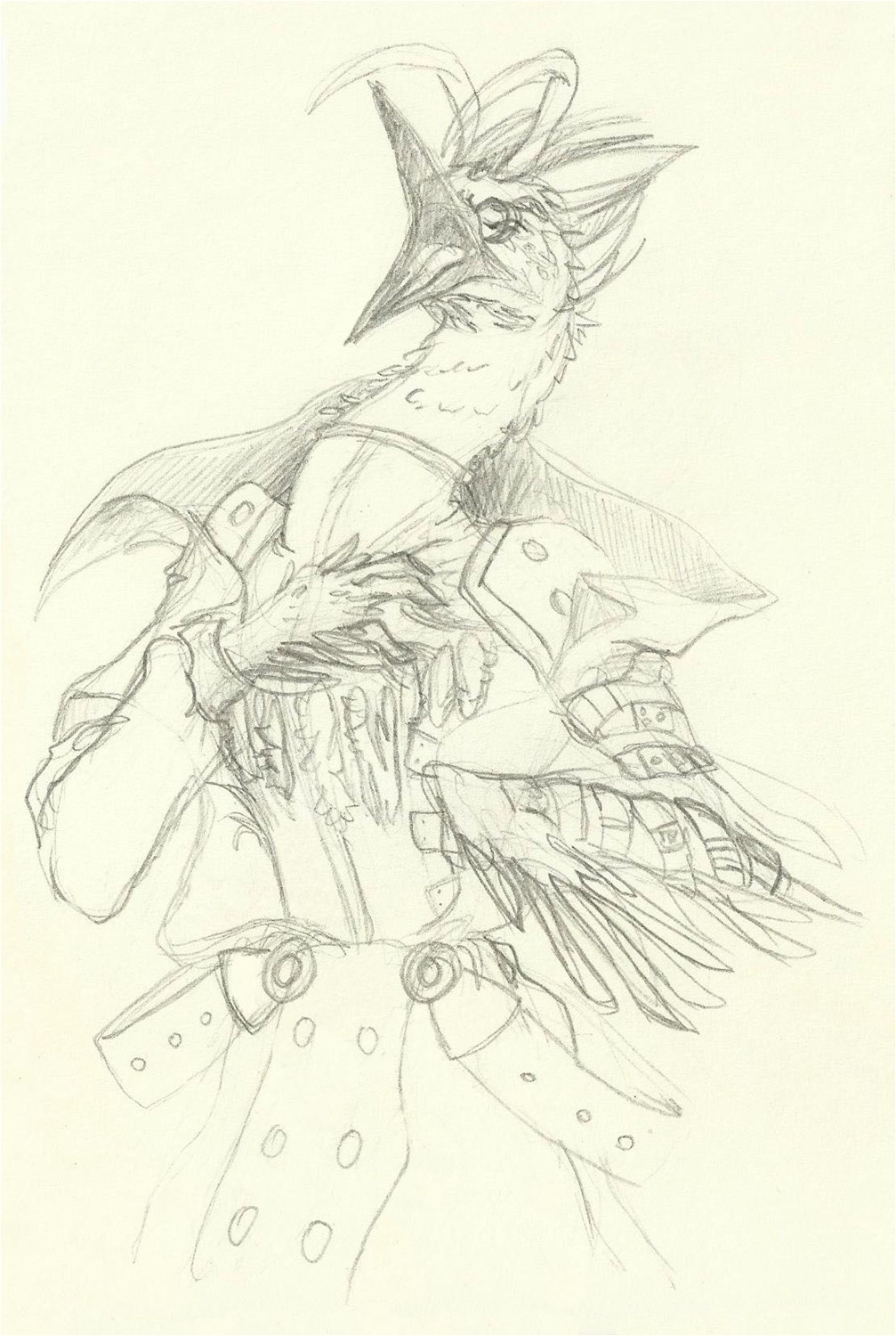 Vash The Stampede Greater Roadrunner by Samarline
