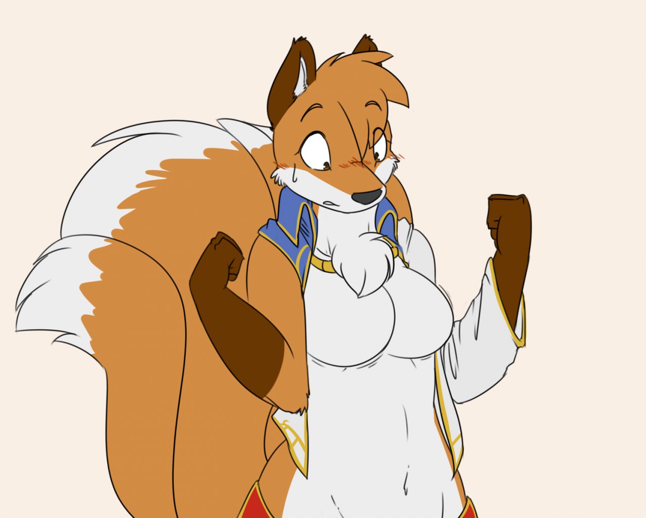 Sudden Chest Growth by Robertge