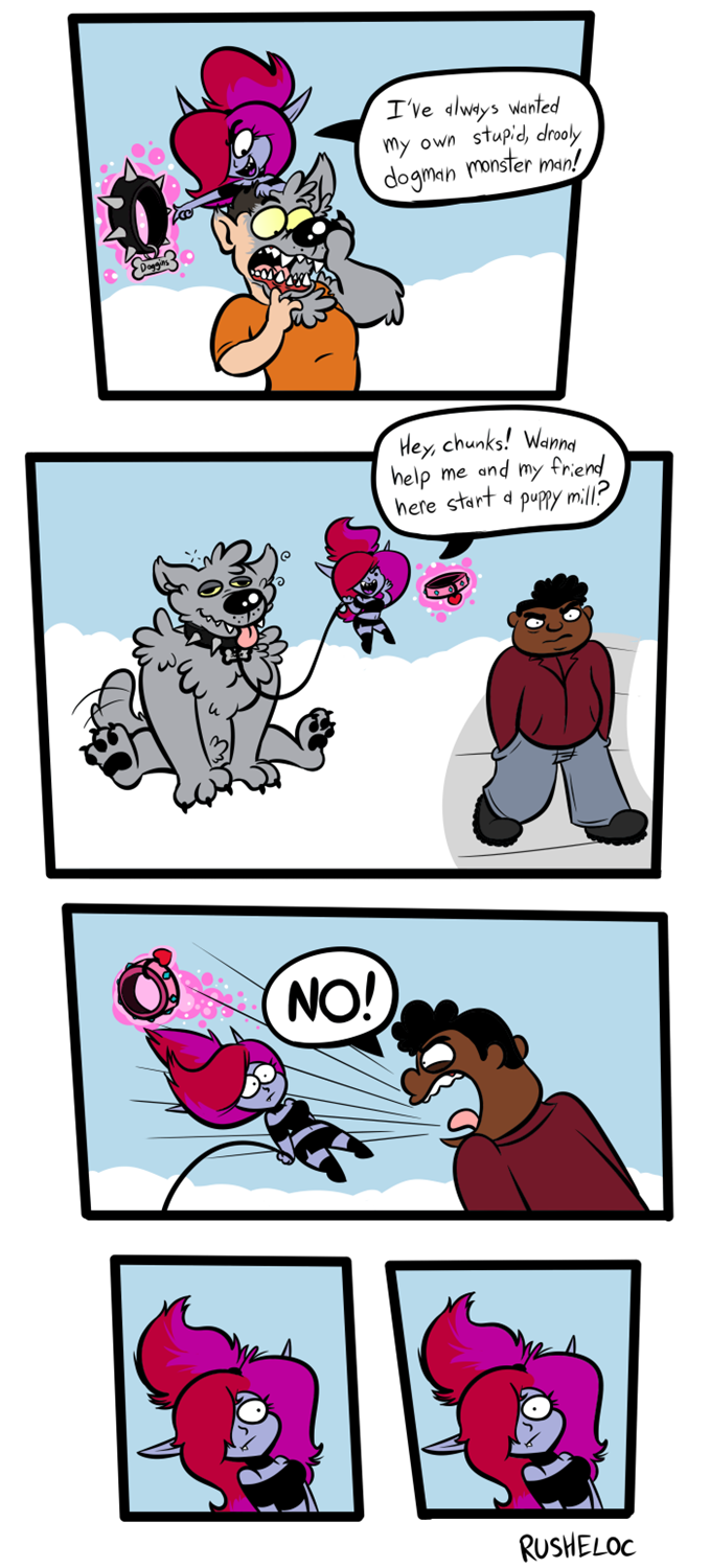 I'll Huff and Puff and "No" Your House Down by RushEloc