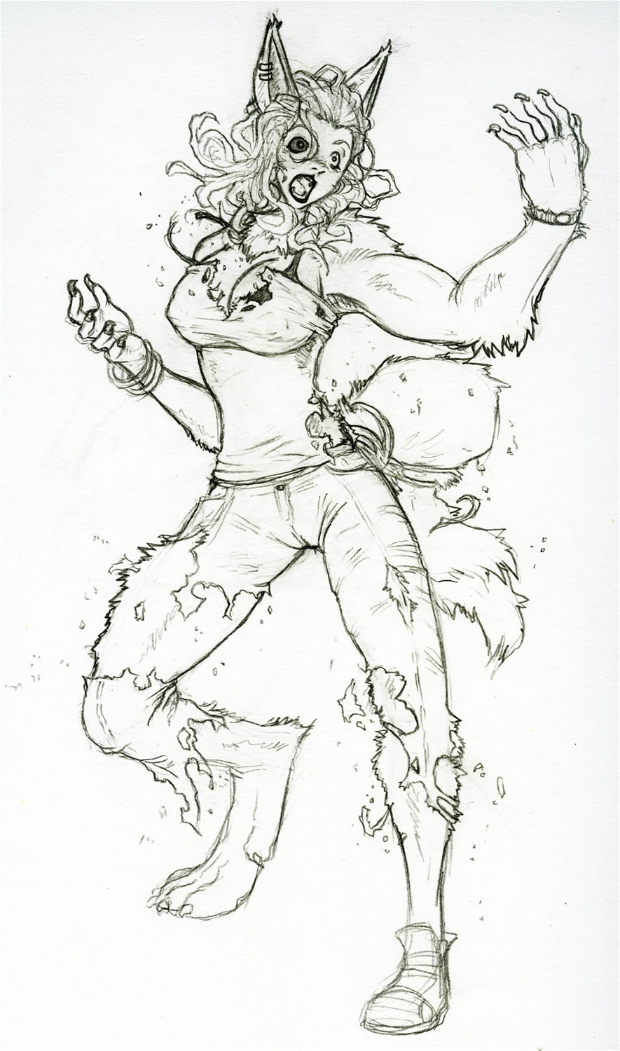 were-wolf by Sevencarpileup