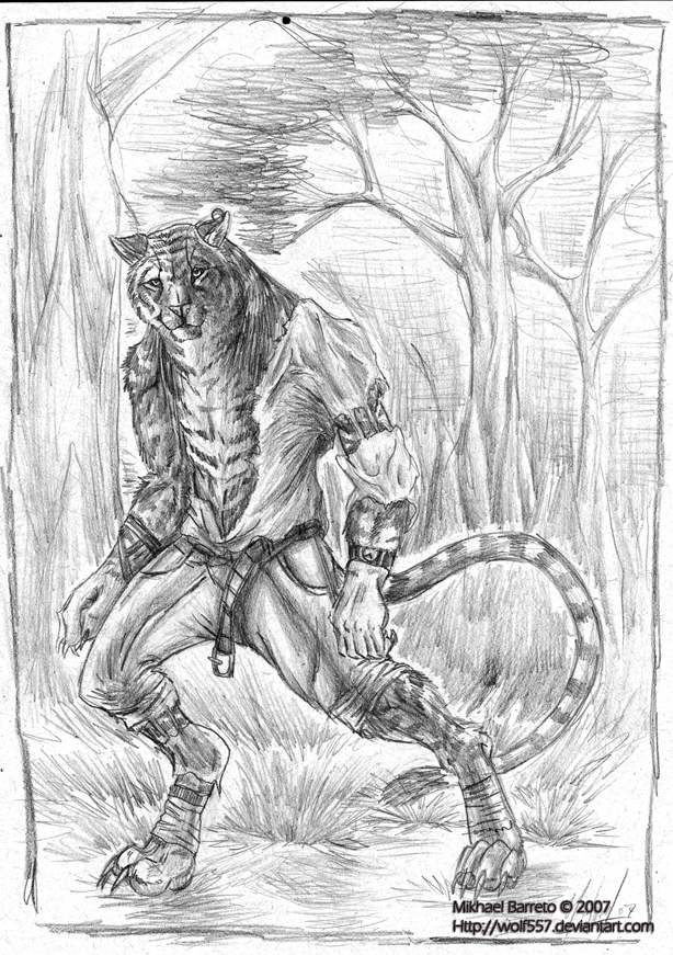 Weretiger by Silver557