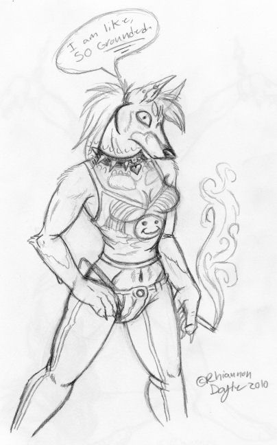 Badgirl by Silverhyena