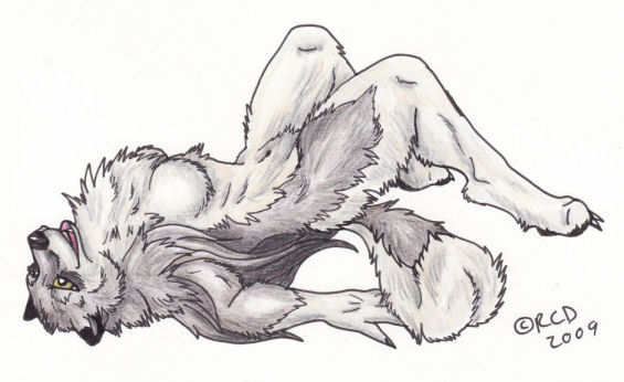 Werewolfcardsample by Silverhyena