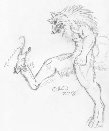 huskykick by Silverhyena