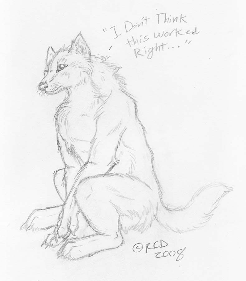 werepuppy by Silverhyena