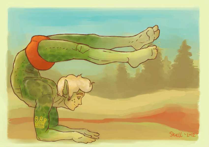 Frog Prince by Skuell