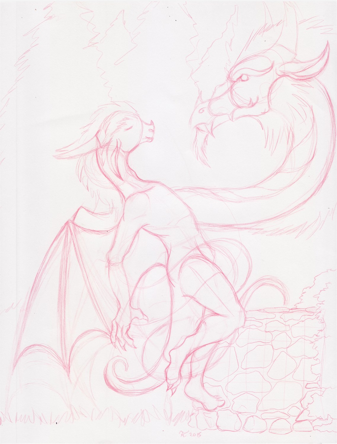 Dragon by Skychaser