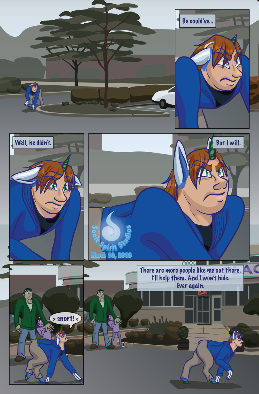 The New Normal - Issue One: Hiding - Prologue by Sonicspirit