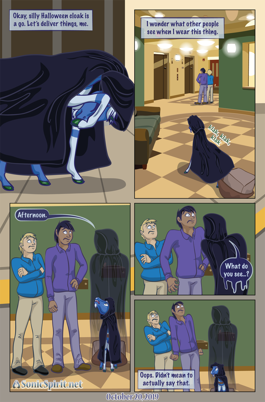 The New Normal - Issue One: Hiding by Sonicspirit
