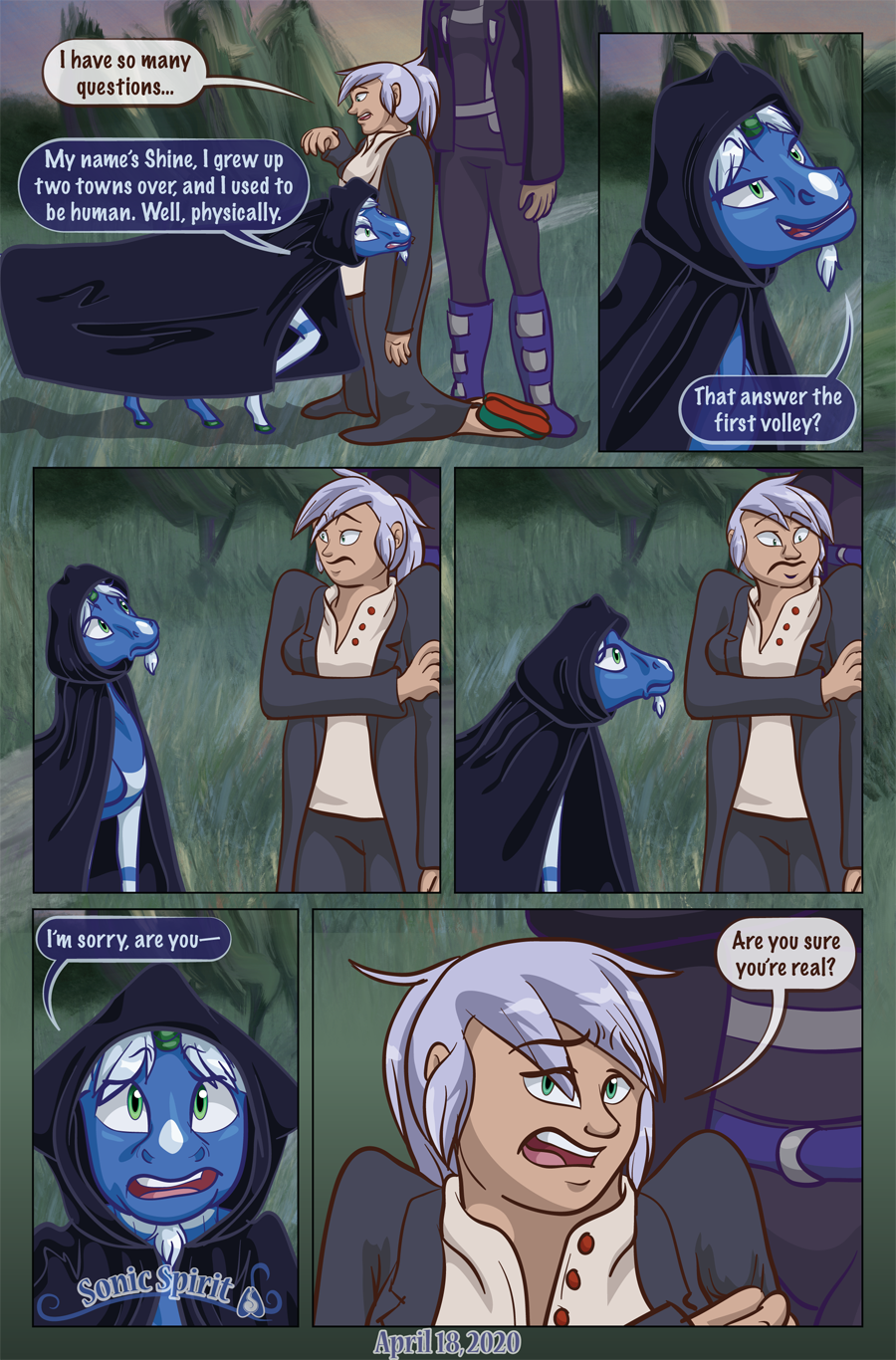 The New Normal - Issue One: Hiding by Sonicspirit