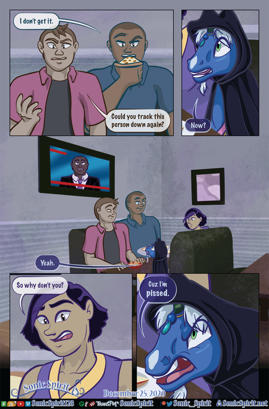 The New Normal - Issue One: Hiding by Sonicspirit