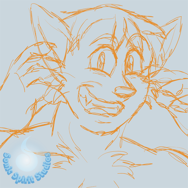 BigLion2013 Tails TF Sketch Commission by Sonicspirit