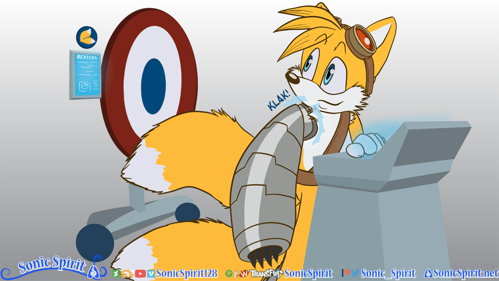 Tails to Badgerclops TF - Commission for Don-Mac by Sonicspirit