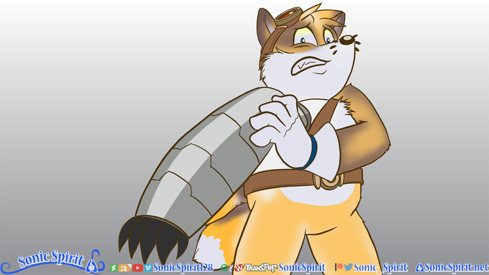 Tails to Badgerclops TF - Commission for Don-Mac by Sonicspirit