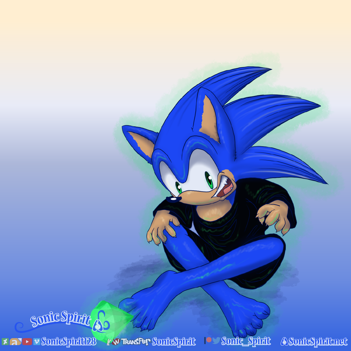 Emeralds Keep Falling On My Head by Sonicspirit