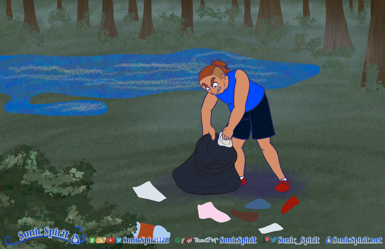 Protect the Environment: Litter Clean-Up TF by Sonicspirit