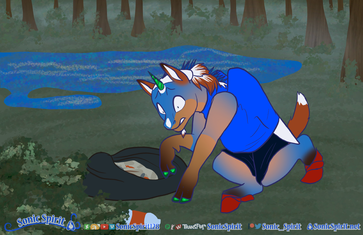 Protect the Environment: Litter Clean-Up TF by Sonicspirit