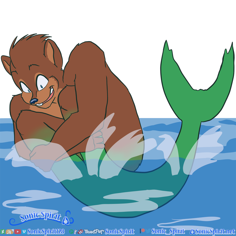 Wet - Octransfur 2020 by Sonicspirit