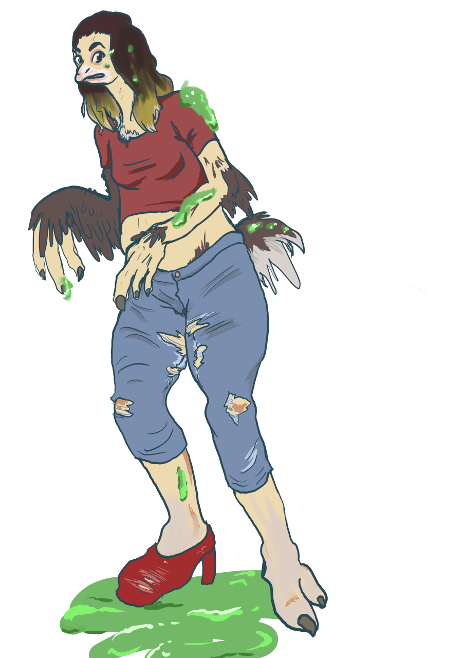 ostrich thing by Superboo