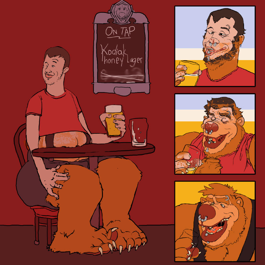 A Pint of Bear by Swatcher