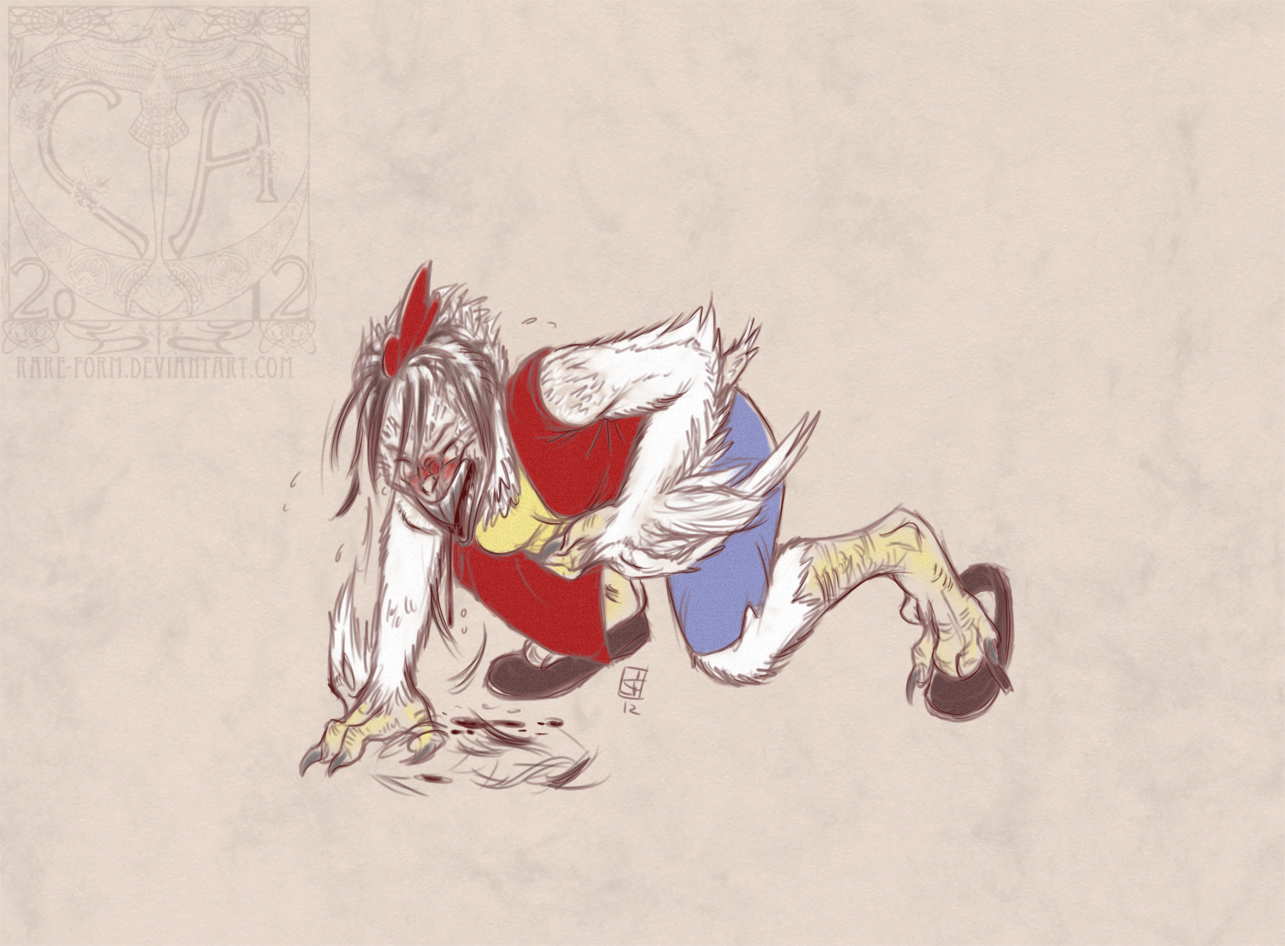 (SC!) Hen Pecked by TeknicolorTiger