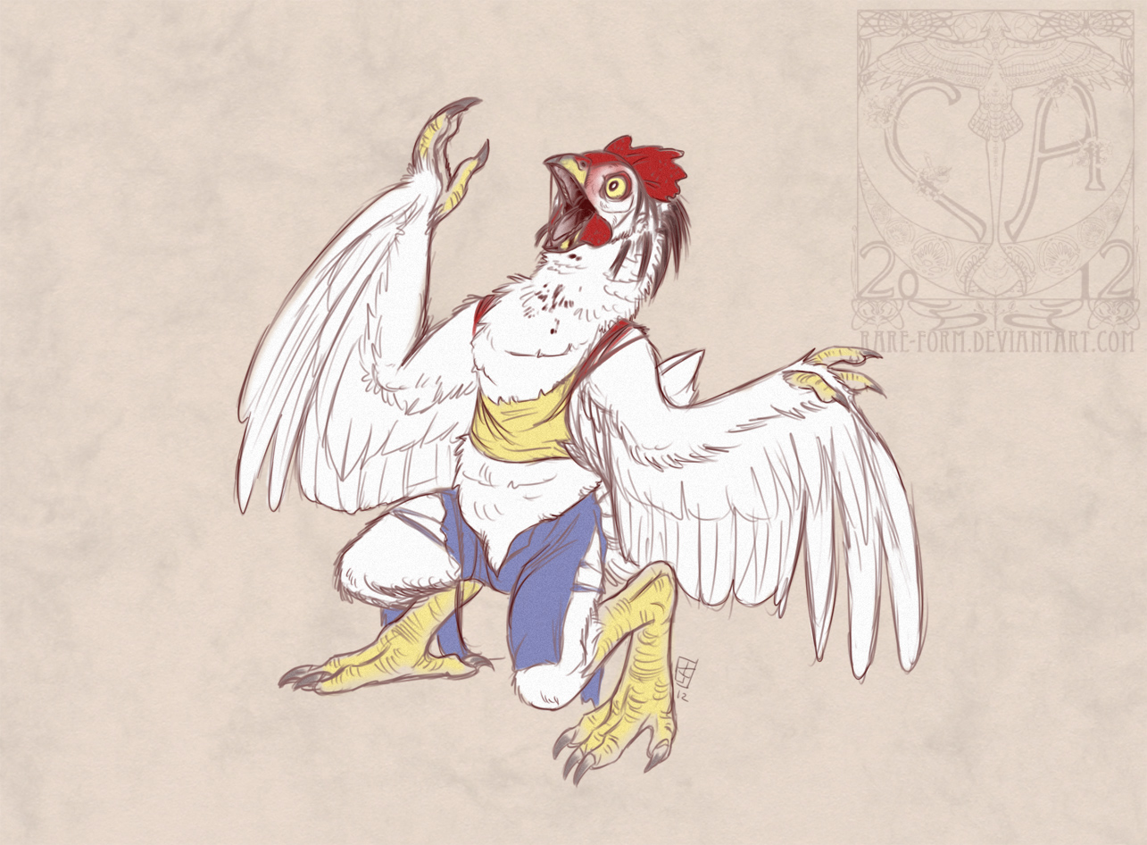 (SC!) Hen Pecked by TeknicolorTiger