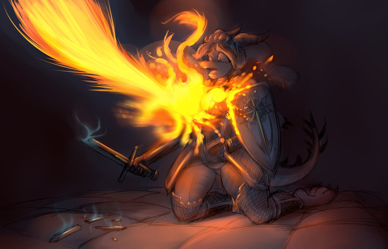 Fallen Champion by Tgwonder