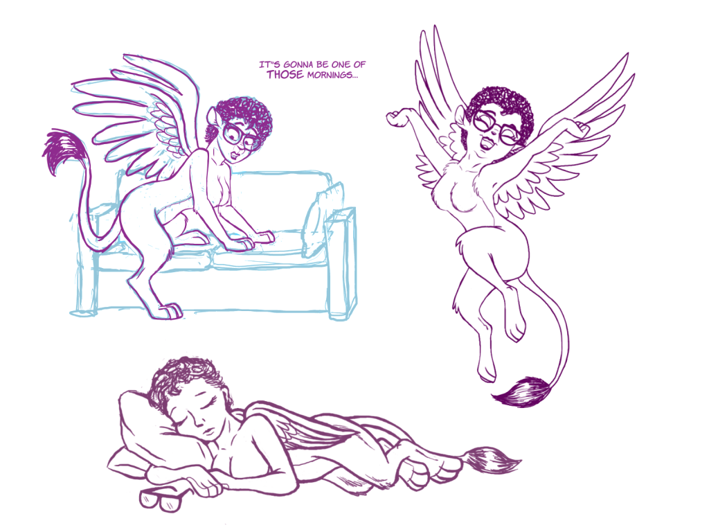 Gynosphinx Montage 1 by Tim-Kangaroo