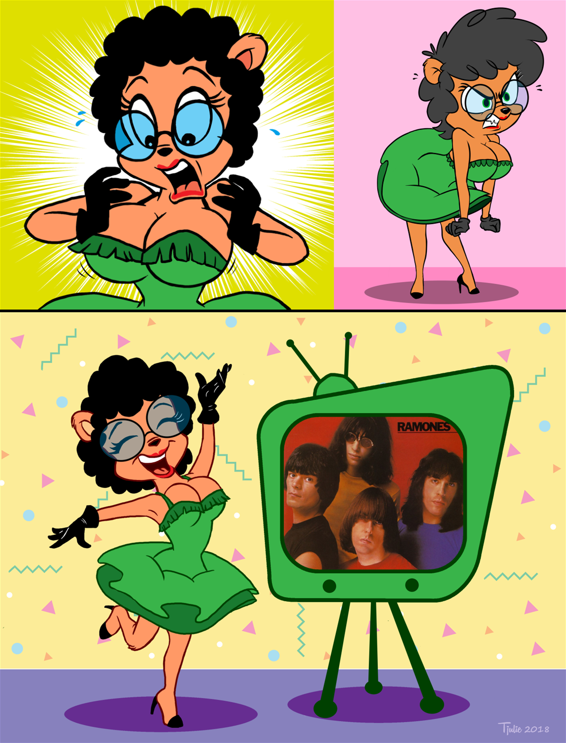 T-Julie Montage by Tim-Kangaroo