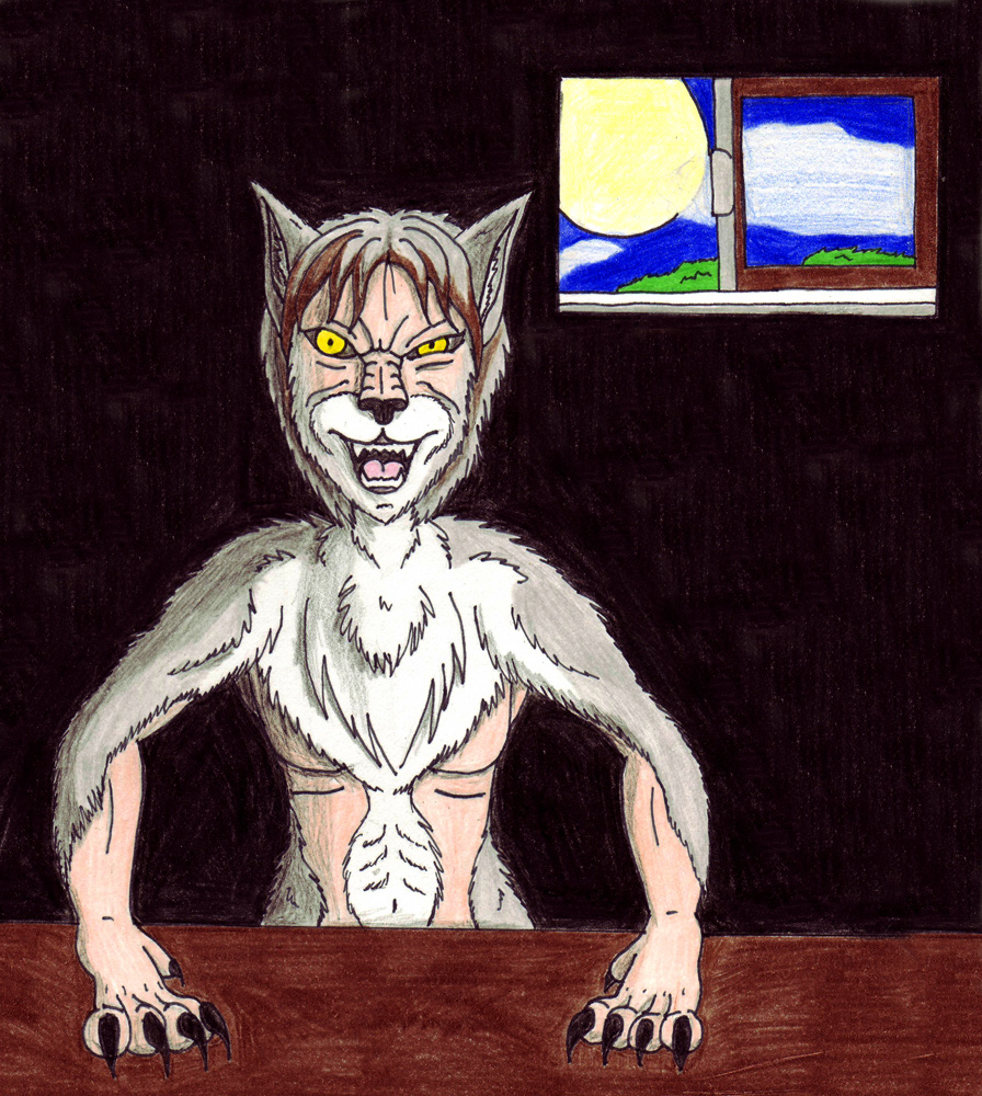 Bad Moon Rising -Werewolf TF- by TimidTabby