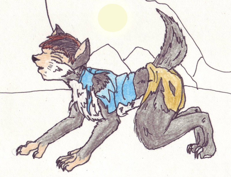 Couldn't Wait - Wolf TF by TimidTabby