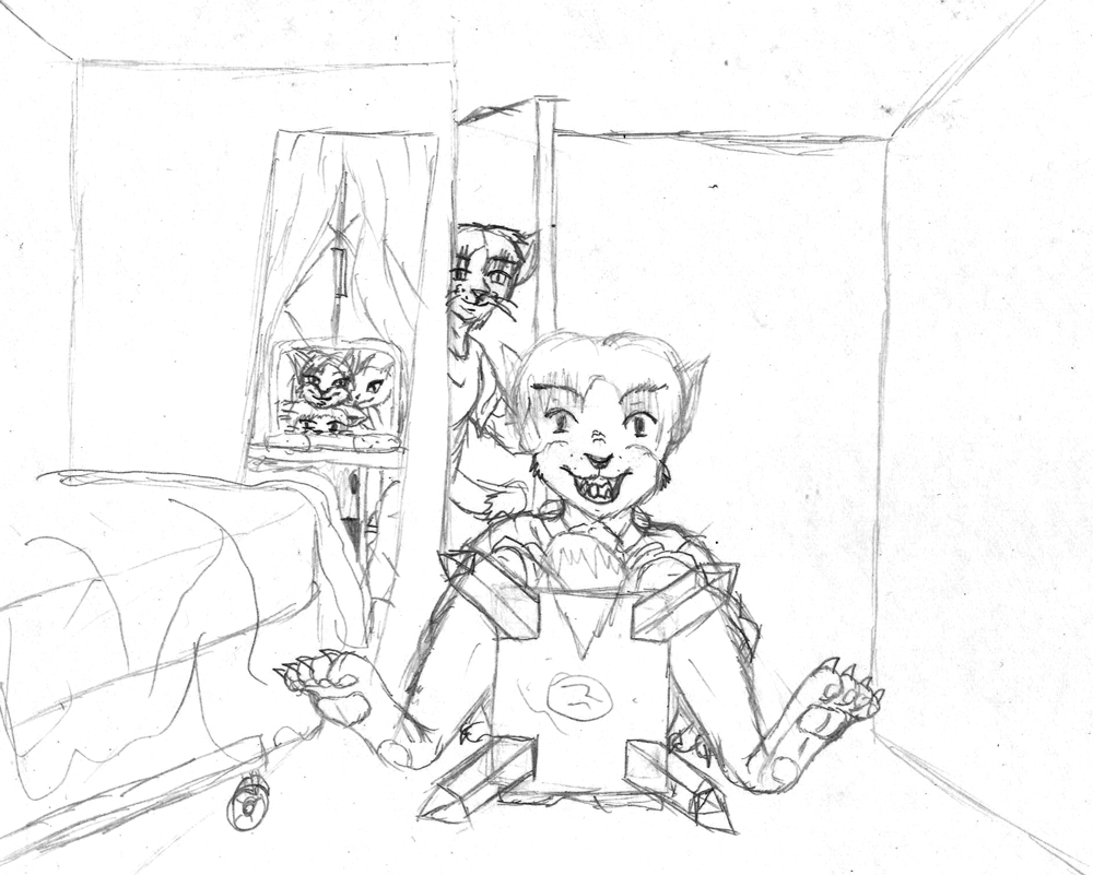 Foxy Awakening -TF Gitfy- by TimidTabby