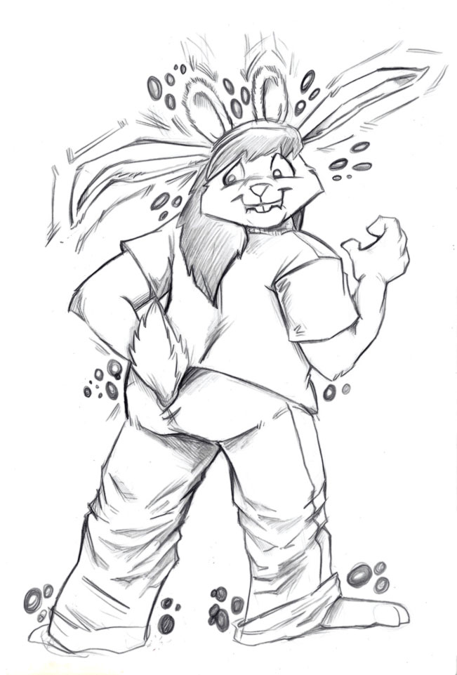 Lion to Bunny TF transformation by Tincrash