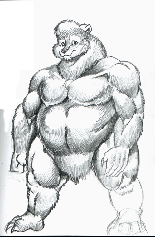 nm-werebear by Tincrash