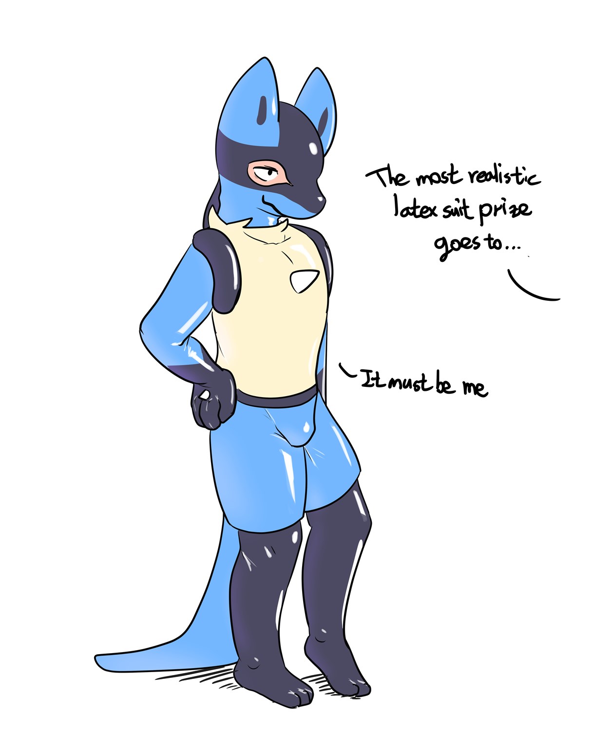 lucario latex TF by Sa_no