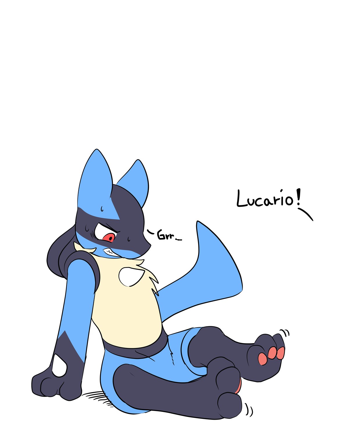 lucario latex TF by Sa_no