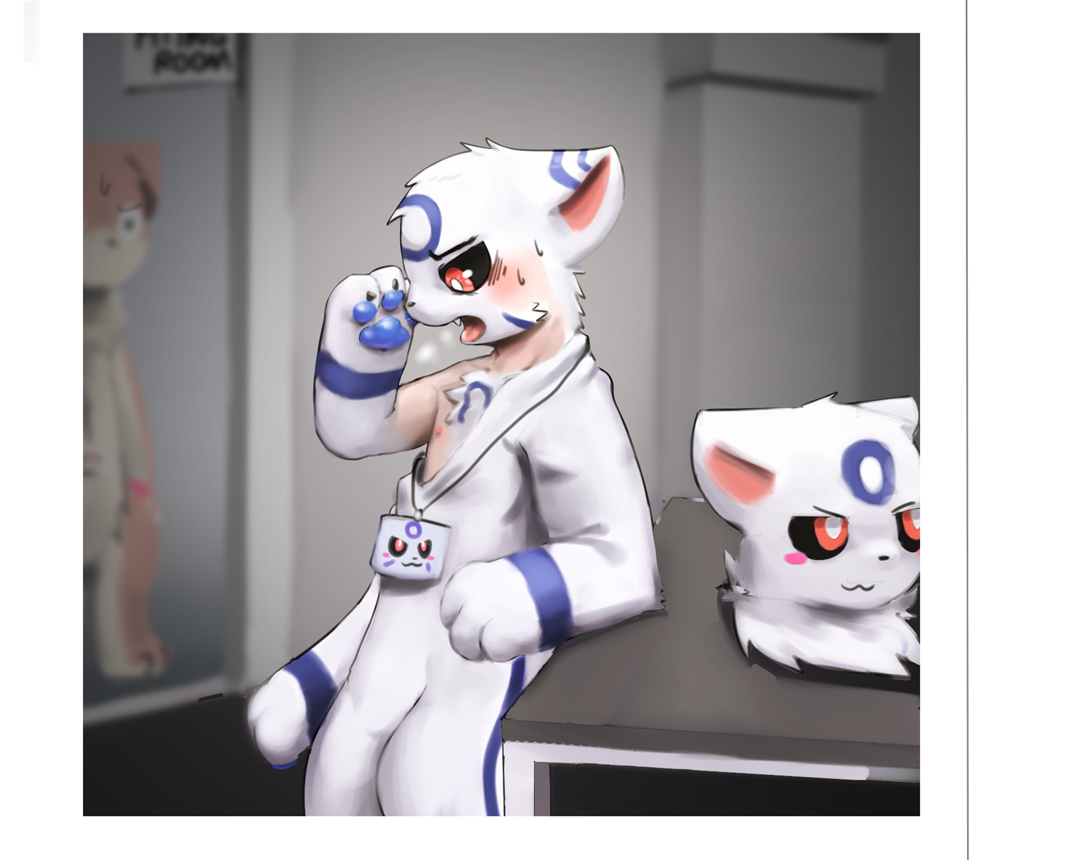 At the furrycon by Sa_no