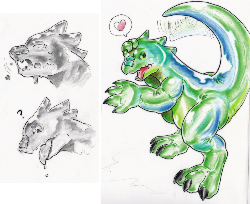 Mail order, Lizard suit TF by Tonde