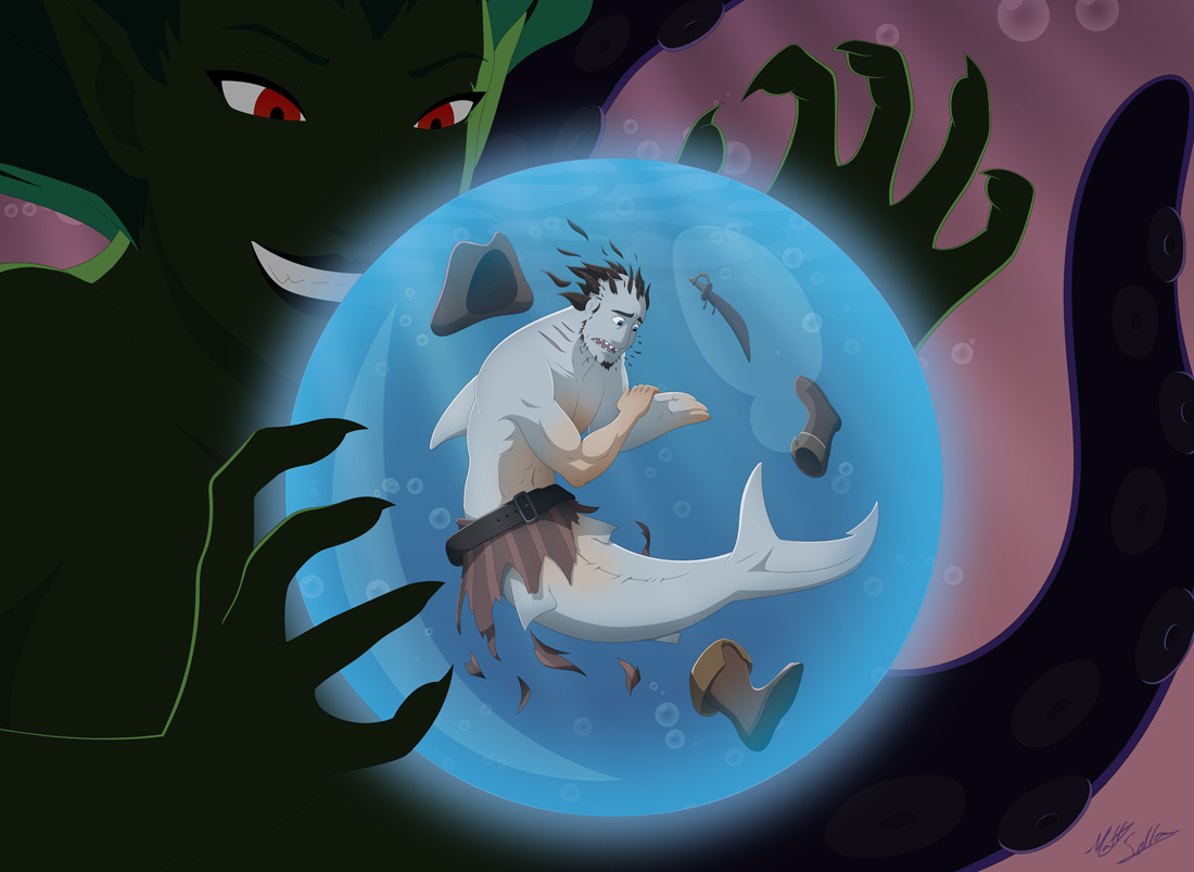 Ruthless Men Make Ruthless Sharks by Toonexterminator