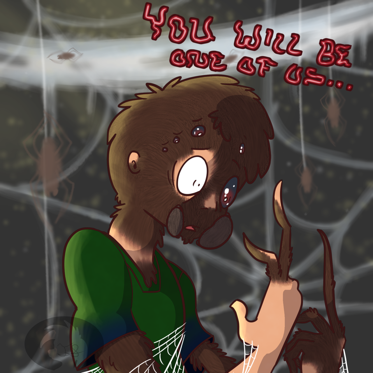 All Webbed Up! by Trevor_Fox
