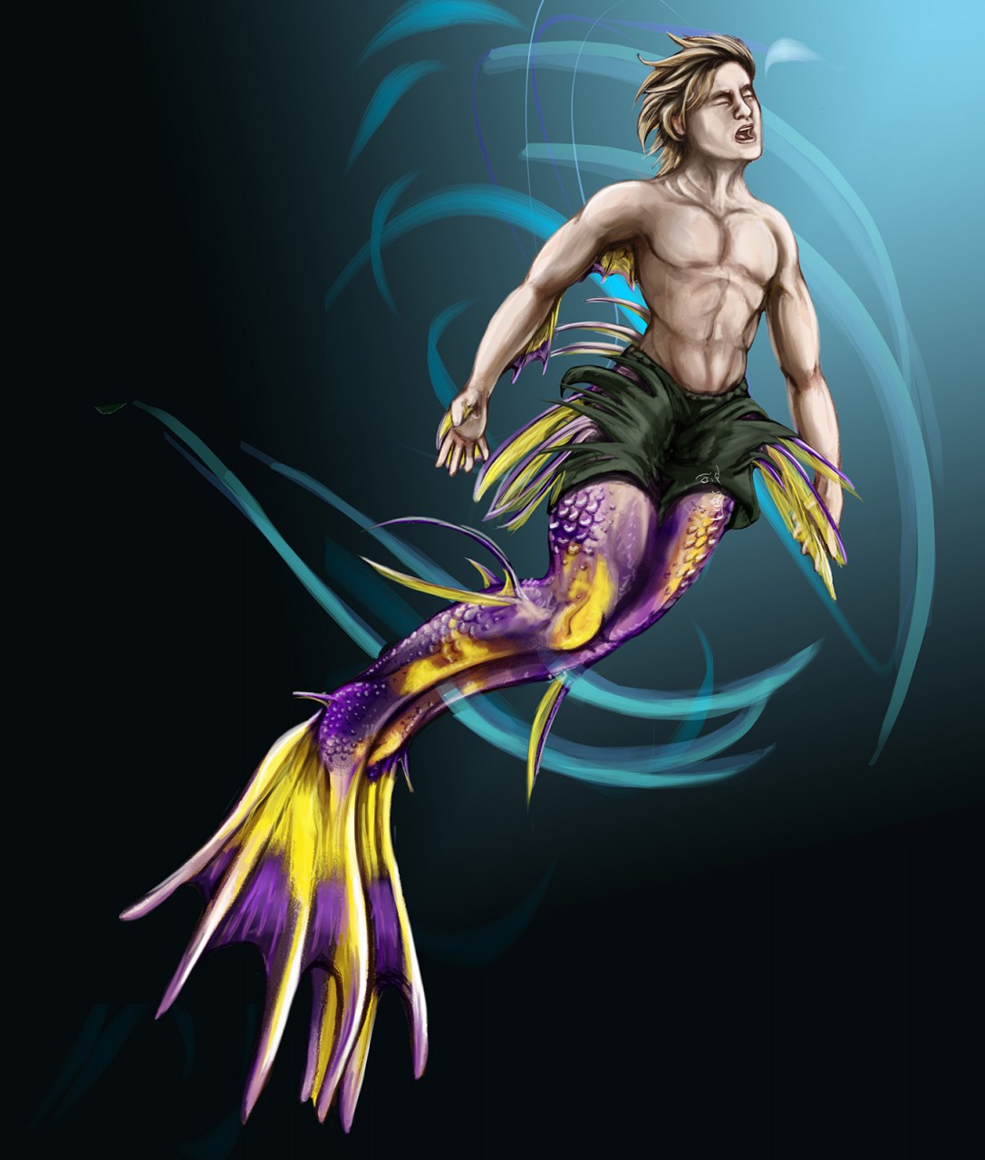 Commission : Waterborn by Urbanvixen