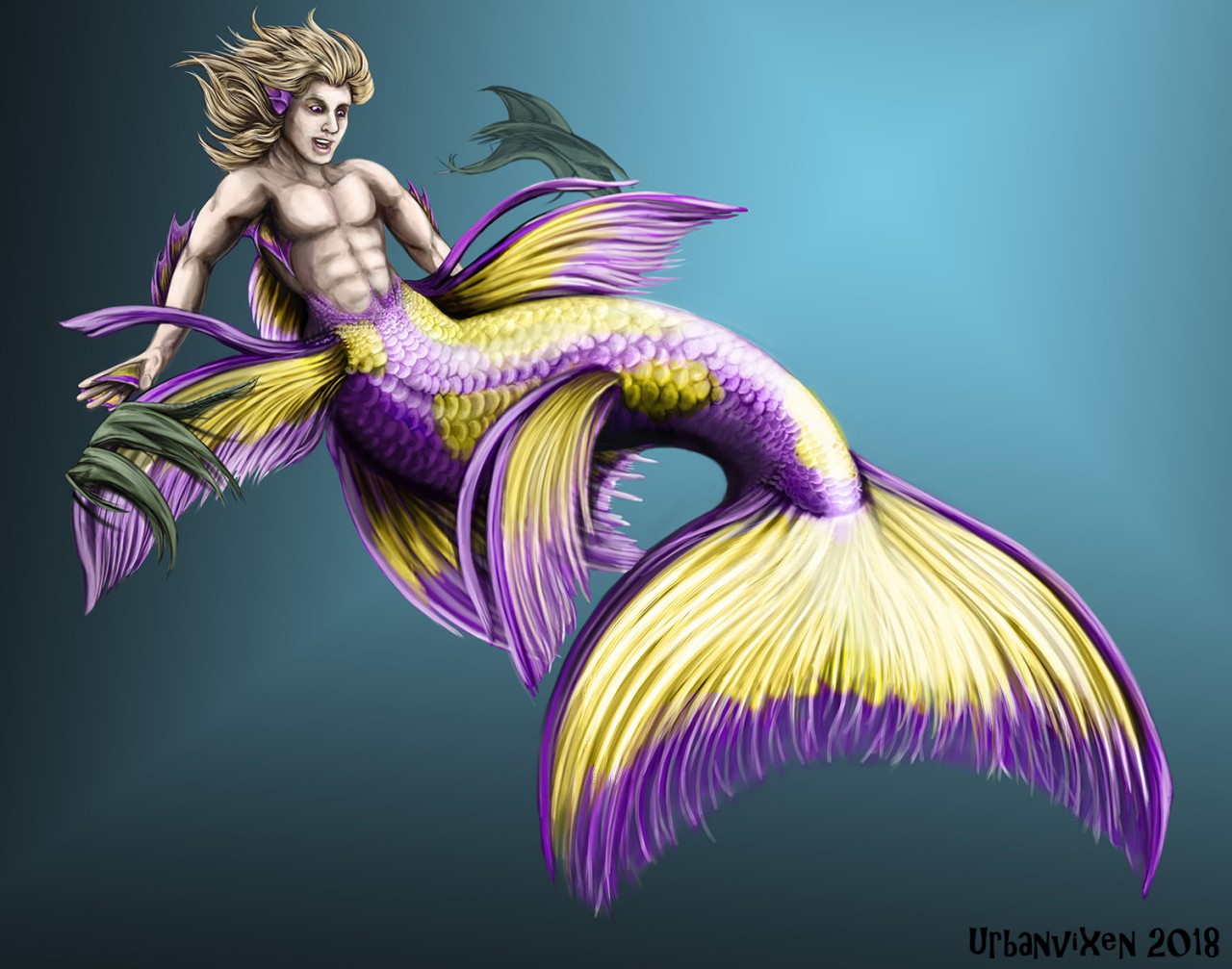 Commission : Waterborn by Urbanvixen