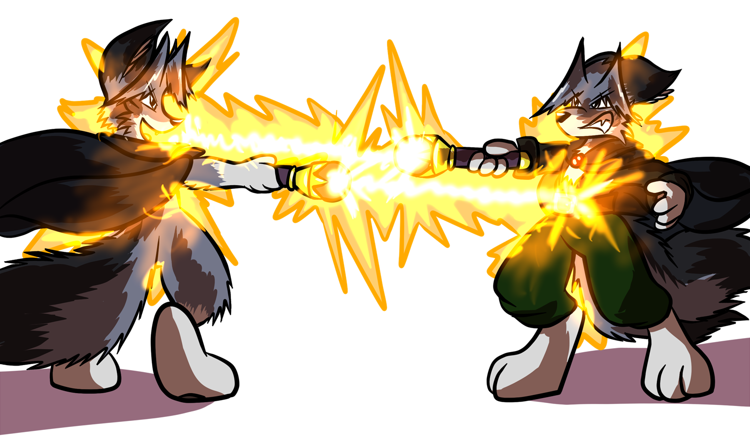Wizard's Duel by Virmir