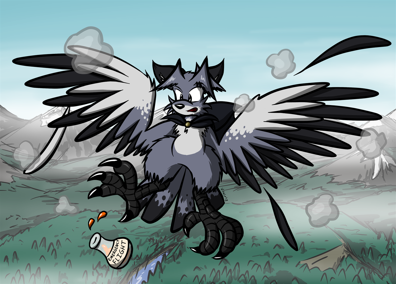Flight Potion by Virmir